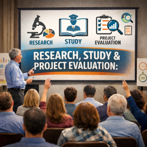 Research, Study and Project Evaluation